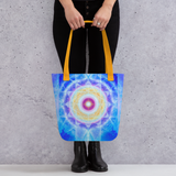 LifeParticle Sun Tote Bag - Al Choi Energy Art