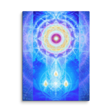 LifeParticle Sun unframed canvas print front view