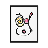 Reach Your Highest Potential Fortune Talisman framed canvas print front view