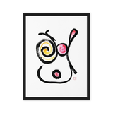 Reach Your Highest Potential Fortune Talisman framed canvas print front view