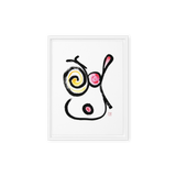 Meditation room artwork to clear blocks—potential talisman