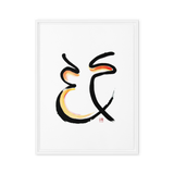 Intentional career manifestation canvas print in serene space