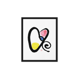 Friendship & Soulmate - Fortune Talisman Framed Canvas Print by Manwol