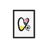 Friendship & Soulmate - Fortune Talisman Framed Canvas Print by Manwol