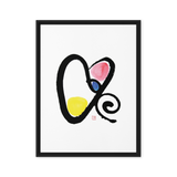 Friendship & Soulmate - Fortune Talisman Framed Canvas Print by Manwol