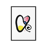 Friendship & Soulmate - Fortune Talisman Framed Canvas Print by Manwol