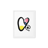 Friendship & Soulmate - Fortune Talisman Framed Canvas Print by Manwol