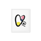 Friendship & Soulmate - Fortune Talisman Framed Canvas Print by Manwol