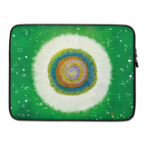 Flower of the Universe #2 Laptop Sleeve by Jisu Han