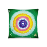 Light of Life #8 Throw Pillow by Jisu Han