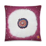 Flower of the Universe #20 Throw Pillow by Jisu Han