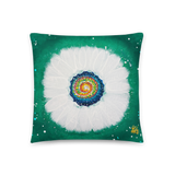 Flower of the Universe #19 Throw Pillow by Jisu Han