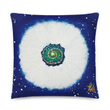 Flower of the Universe #17 Throw Pillow by Jisu Han