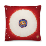 Flower of the Universe #15 Throw Pillow by Jisu Han