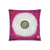 Flower of the Universe #7 Throw Pillow by Jisu Han Flower of the Universe #7 Throw Pillow by Jisu Han