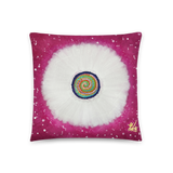 Flower of the Universe #7 Throw Pillow by Jisu Han Flower of the Universe #7 Throw Pillow by Jisu Han