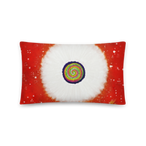 Flower of the Universe #6 Throw Pillow by Jisu Han