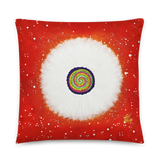 Flower of the Universe #6 Throw Pillow by Jisu Han