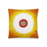 Flower of the Universe #5 Throw Pillow by Jisu Han
