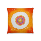 Flower of the Universe #4 Throw Pillow by Jisu Han Flower of the Universe #4 Throw Pillow by Jisu Han