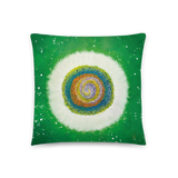 Flower of the Universe #2 Throw Pillow by Jisu Han Flower of the Universe #2 Throw Pillow by Jisu Han