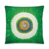 Flower of the Universe #2 Throw Pillow by Jisu Han Flower of the Universe #2 Throw Pillow by Jisu Han