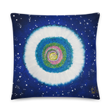 Flower of the Universe #1 Throw Pillow by Jisu Han Flower of the Universe #1 Throw Pillow by Jisu Han