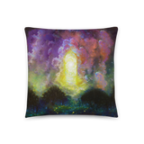 Gate of Dimensions Throw Pillow by Al Choi Gate of Dimensions Throw Pillow by Al Choi