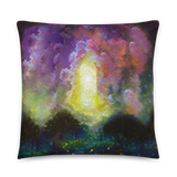 Gate of Dimensions Throw Pillow by Al Choi Gate of Dimensions Throw Pillow by Al Choi