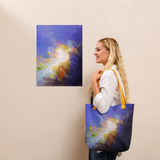 Bokbon - Return to the Source Tote Bag Energy Art by Al Choi