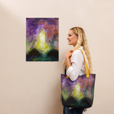 Gate of Dimensions Tote Bag Energy Art by Al Choi