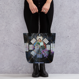 Sacred Mother of Ancient Korea Tote Bag Energy Art by Al Choi