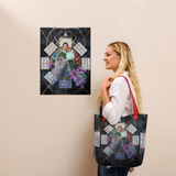 Sacred Mother of Ancient Korea Tote Bag Energy Art by Al Choi
