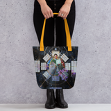 Sacred Mother of Ancient Korea Tote Bag Energy Art by Al Choi