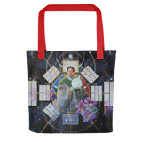 Sacred Mother of Ancient Korea Tote Bag Energy Art by Al Choi