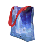 Soul Traveler Tote Bag Energy Art by Al Choi