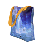 Soul Traveler Tote Bag Energy Art by Al Choi