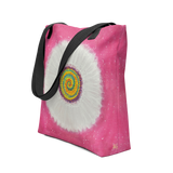 Flower of the Universe #3 Tote Bag Energy Art by Jisu Han
