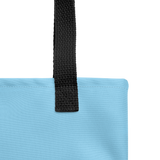 CHUN BU KYUNG HEART Tote Bag in Baby Blue