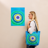 Light of Life #16 Tote Bag Energy Art by Jisu Han