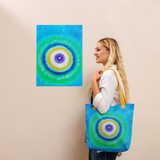 Light of Life #16 Tote Bag Energy Art by Jisu Han