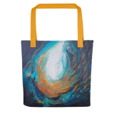 Fireflow Tote Bag Energy Art by Karina Woldt