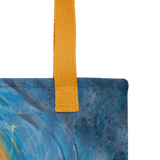 Flames of Awakening Tote Bag Energy Art by Karina Woldt