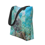 Garden Buddha Tote Bag Energy Art by Karina Woldt