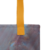 Light through Storm Tote Bag Energy Art by Karina Woldt