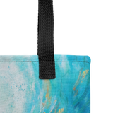 Reflections of Light Tote Bag Energy Art by Karina Woldt