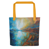 Sunrise above Loch Lomond Tote Bag Energy Art by Karina Woldt