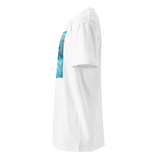 RIVER FLOW Unisex Premium Cotton T-shirt Energy Art by Karina Woldt - Light