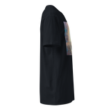 PATH INTO LIGHT Unisex Premium Cotton T-shirt Energy Art by Karina Woldt - Dark