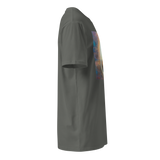 PATH INTO LIGHT Unisex Premium Cotton T-shirt Energy Art by Karina Woldt - Dark